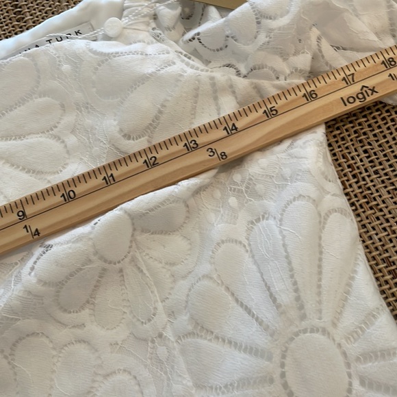 TRINA TURK White Sweet Dress Size 8, NWT - Picture 9 of 14